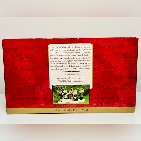 Hallmark Peanuts “A Snoopy Christmas” Complete Set - Picture 7 of 8